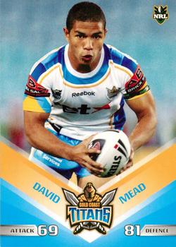 2010 Daily Telegraph NRL #55 David Mead Front